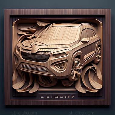 3D model Geely Emgrand X7 (STL)